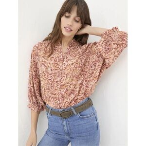 FatFace Wild Paisley blouse XL